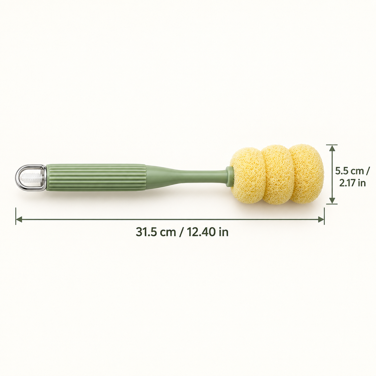 Multifunctional Deep Cup & Glass Cleaning Brush