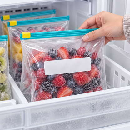 Small Slider-Zip Storage Bags