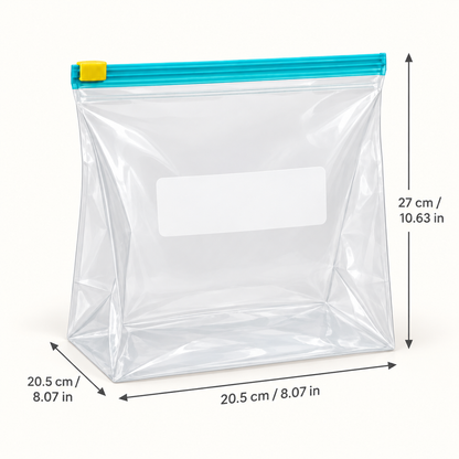 Small Slider-Zip Storage Bags